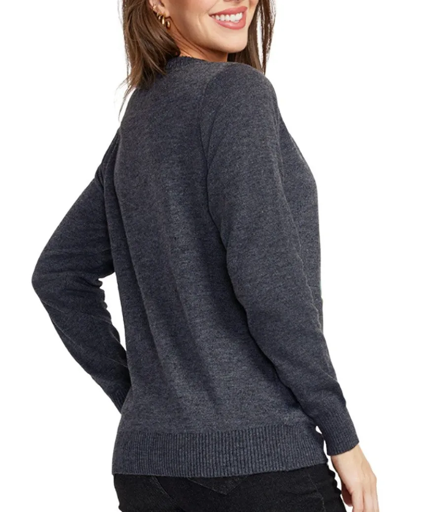 Women's Too Lit Light Up Ugly Christmas Sweater