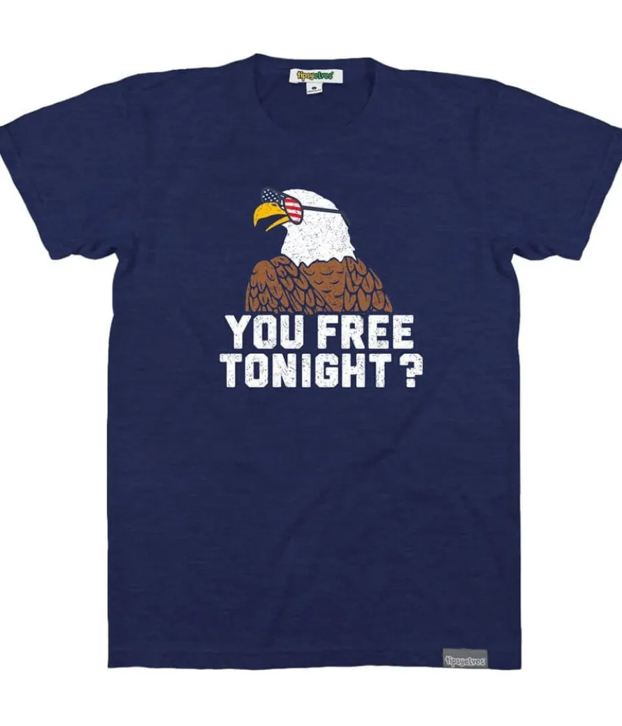 Women's You Free Tonight? Oversized Boyfriend Tee